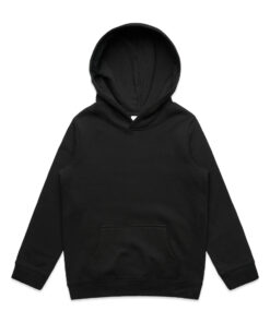 3033 YOUTH SUPPLY HOOD BLACK