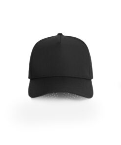 FRAME PERFORATED CAP BLACK
