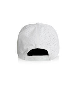FRAME PERFORATED CAP WHITE BACK