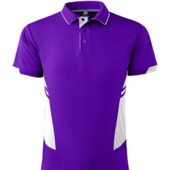 Purple / White