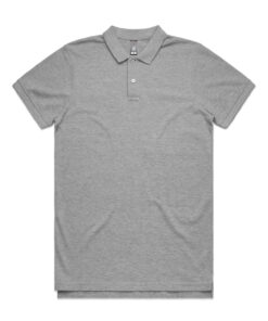 PIQUE POLO GREY MARLE