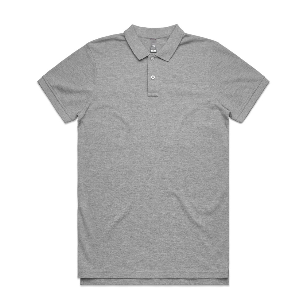 PIQUE POLO GREY MARLE
