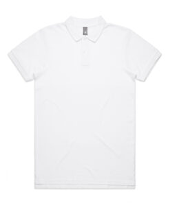 PIQUE POLO WHITE
