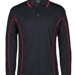BLACK / RED