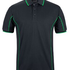 BLACK / PEA GREEN