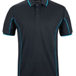 BLACK / AQUA
