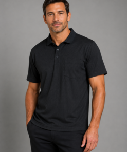 7WPP-JB'S Mens Podium Waffle Pocket Polo