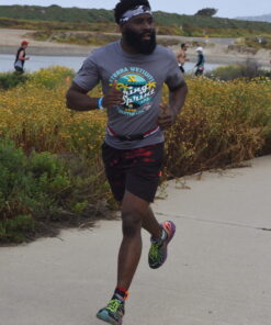 Runner Wearing Event Shirt