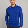 royal blue white polo model under mb