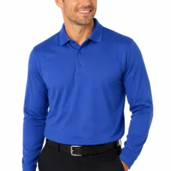 1316 - Aussie Pacific Mens Botany Long Sleeve Polo