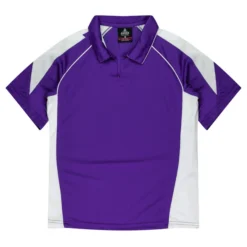 Purple/White