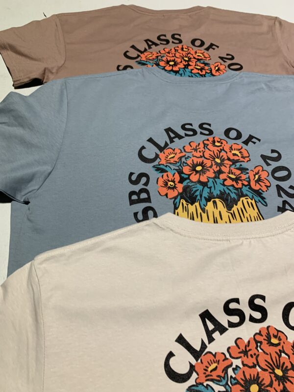 as colour t-shirt